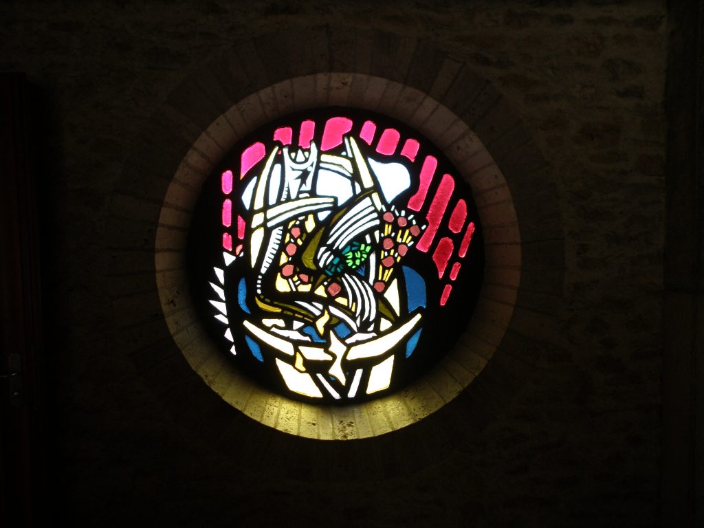 Waldfriedhof Nürtingen - Glasbild